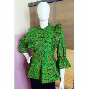 African print top